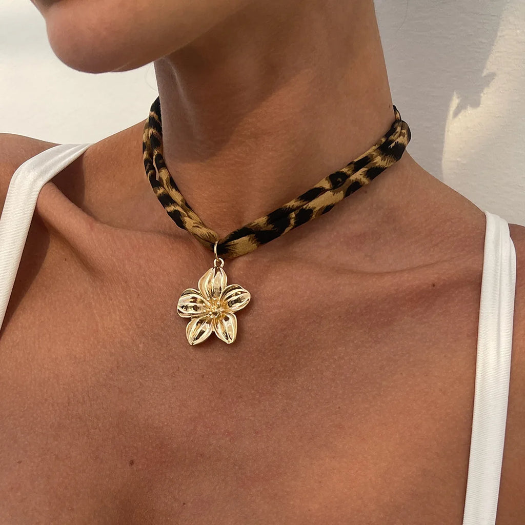 Collier Océan Doré - Pendentif Marin Bohème Chic