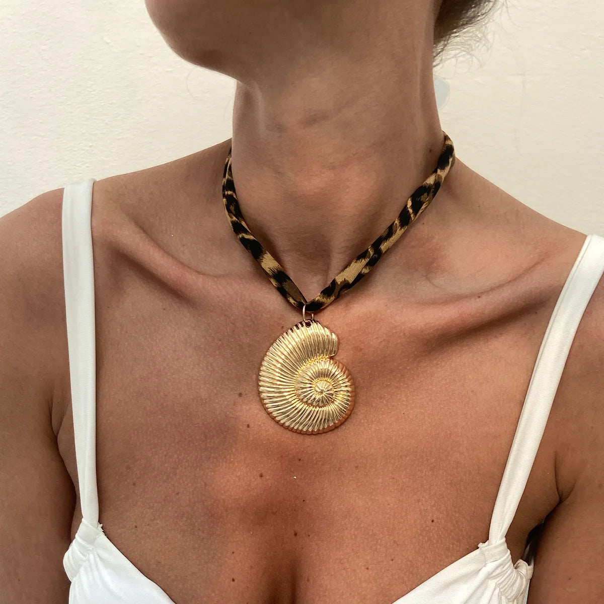 Collier Océan Doré - Pendentif Marin Bohème Chic