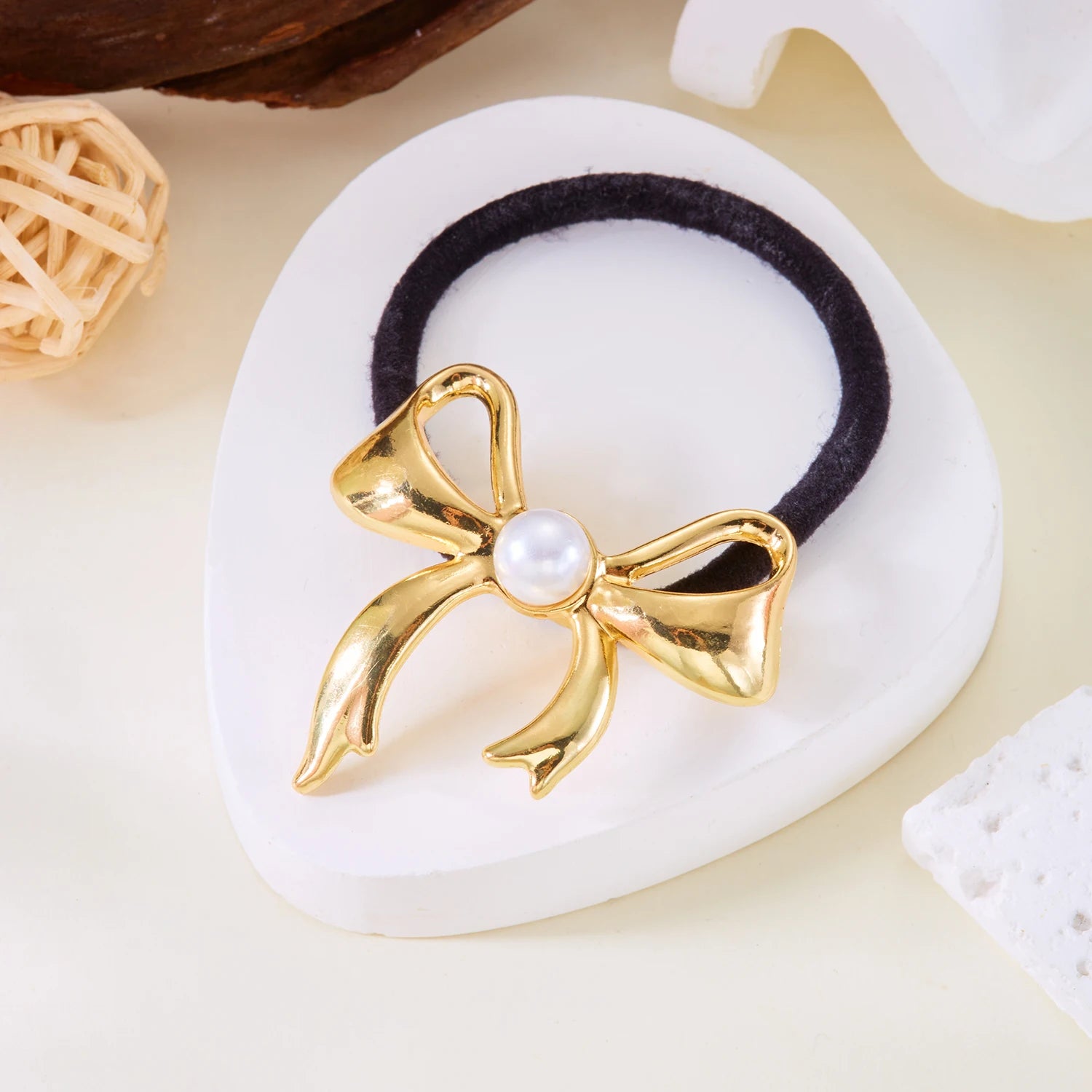 Corde à cheveux Dorée - Accessoire Élégant pour Coiffure