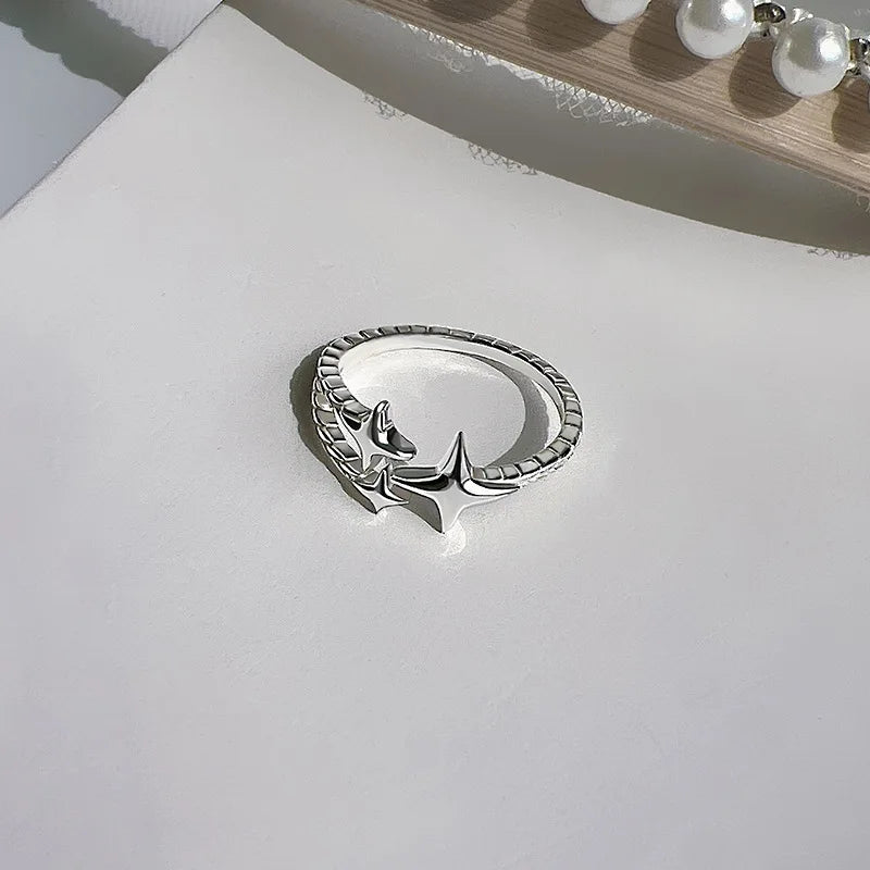 Bague Ouverte en Argent 925 - Élégance intemporelle