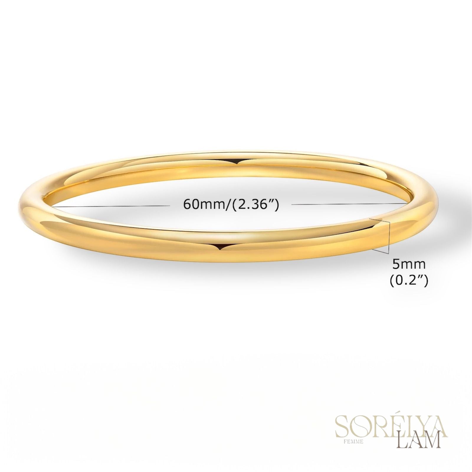 Manchette Céleste - Bracelet manchette en acier inoxydable réglable